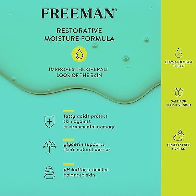 Freeman RICH CREAM + OVERNIGHT LEAVE-ON, MOISTURIZING FACE MASK, FACIAL MASK FOR DRY SKIN, FACE CREAM INFUSED WITH MAGNESIUM & HYALURONIC ACID TO HYDRATE & SOOTHE SKIN, 1.7 FL.OZ./ 50 ML JAR - Image 3